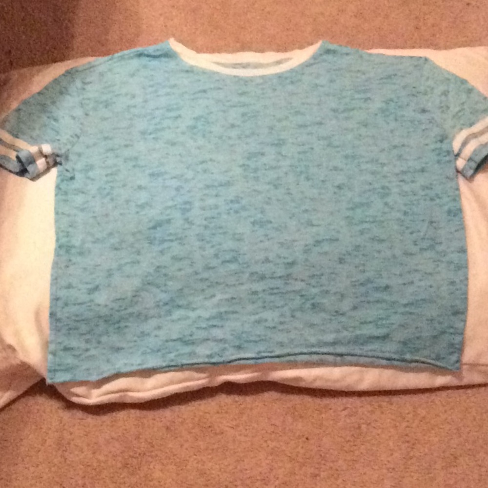 Blue croptop